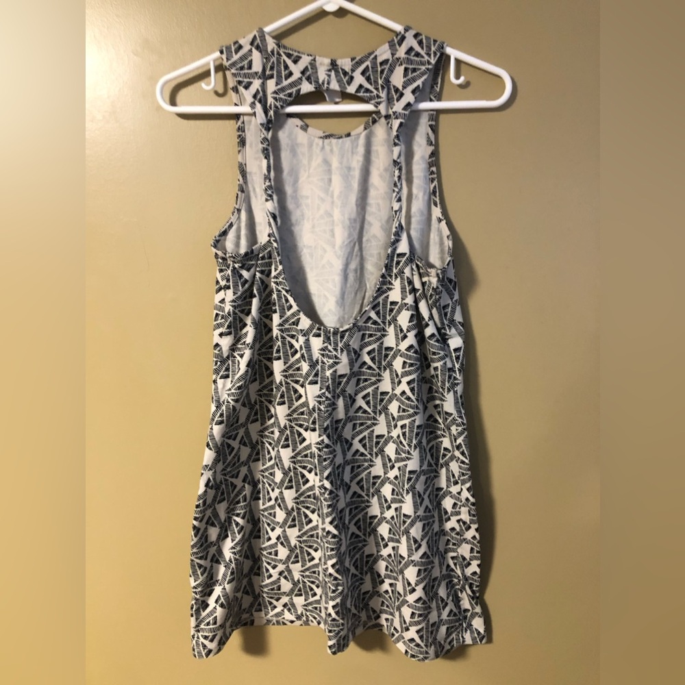 Element Geometric Diamond Pattern Unique Racerback Tank Top Size Large - Picture 3 of 3